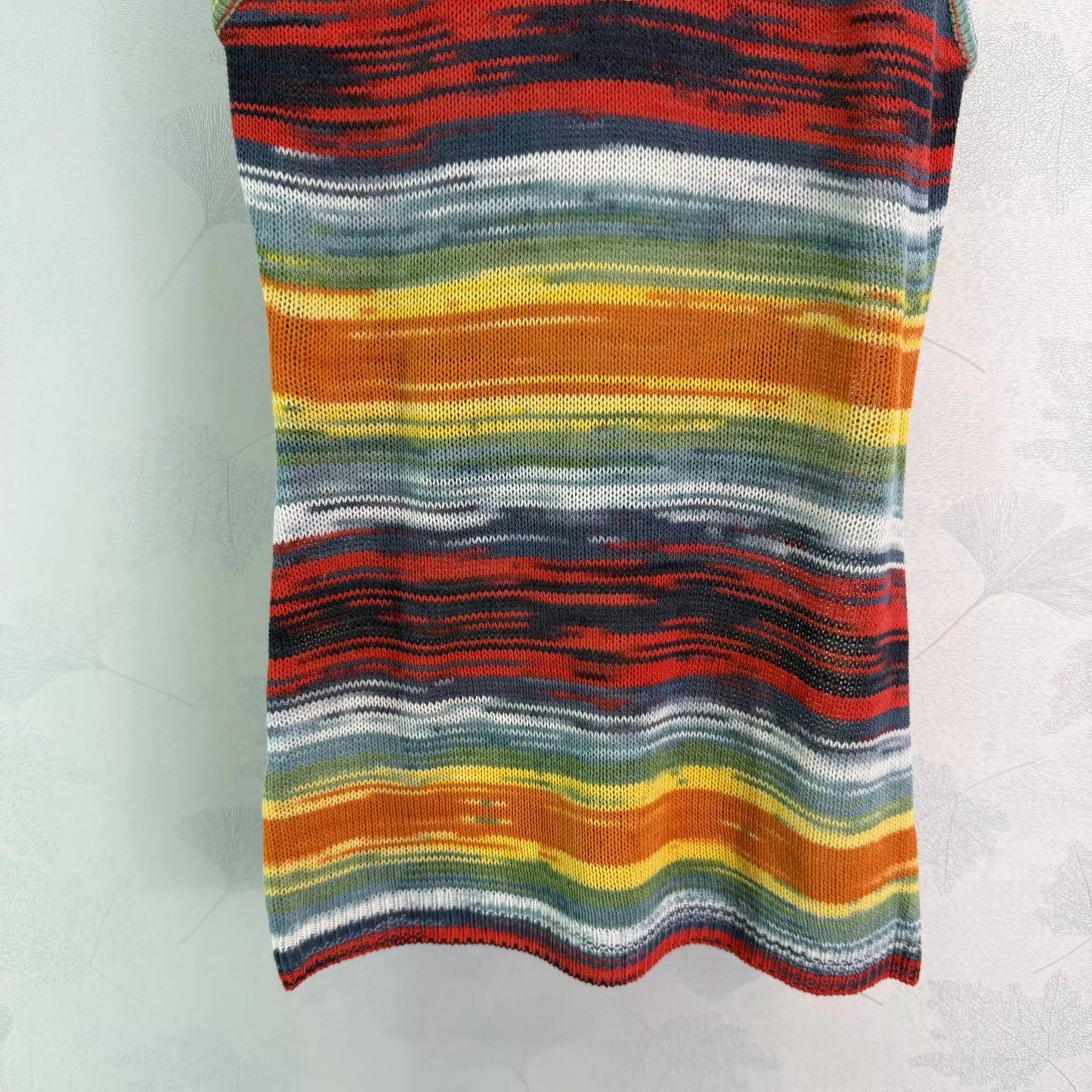 Color-blocked patchwork dress