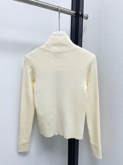 25fw Stand up collar cardigan
