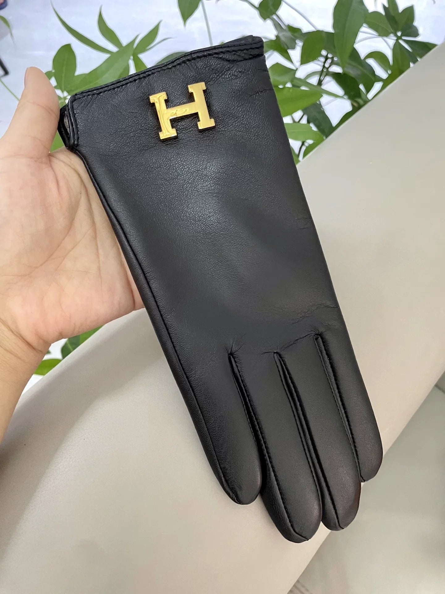 lambskin gloves