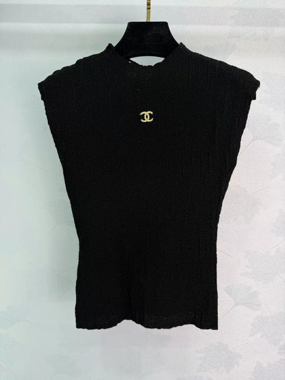 26ss Knitted Sleeveless Vest