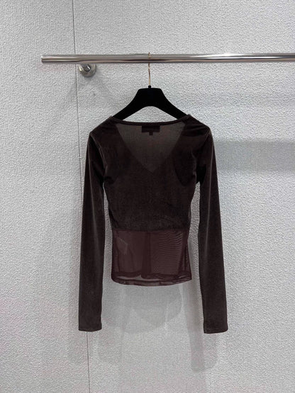 Mesh-paneled base layer