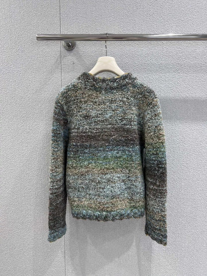 Misty Forest V-neck Knitted Cardigan
