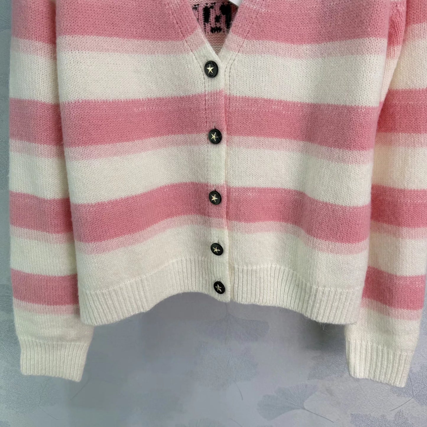 Striped Knit Cardigan