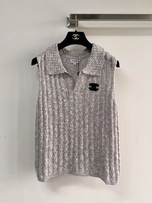 26ss 3D textured vest