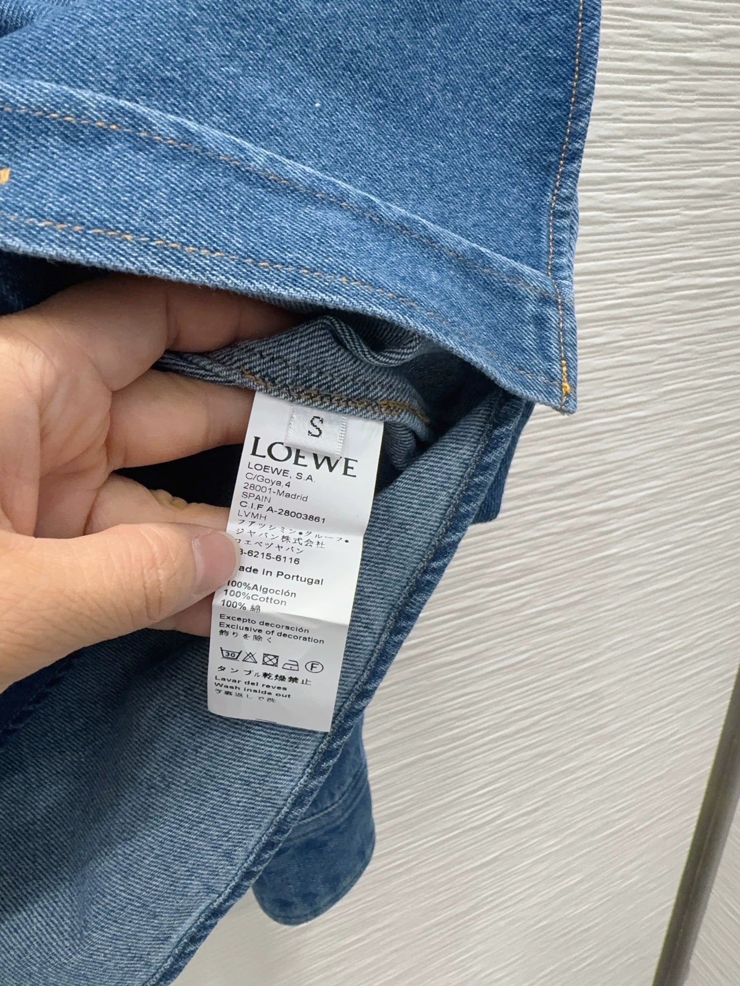 LOEWE/26ss New Denim Shirt