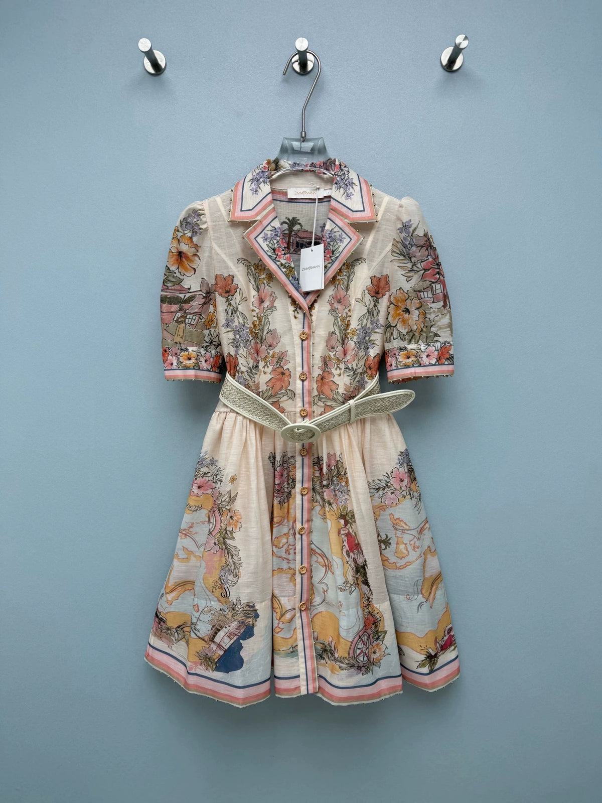 26New Vacation-Style Dress with an Oil-Painting Aesthetic