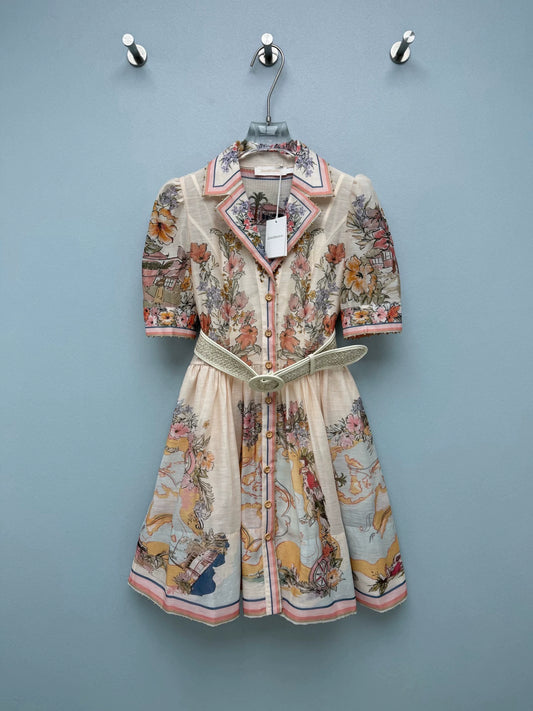 26New Vacation-Style Dress with an Oil-Painting Aesthetic