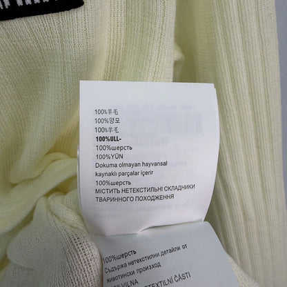 Ruffled Knit Cardigan