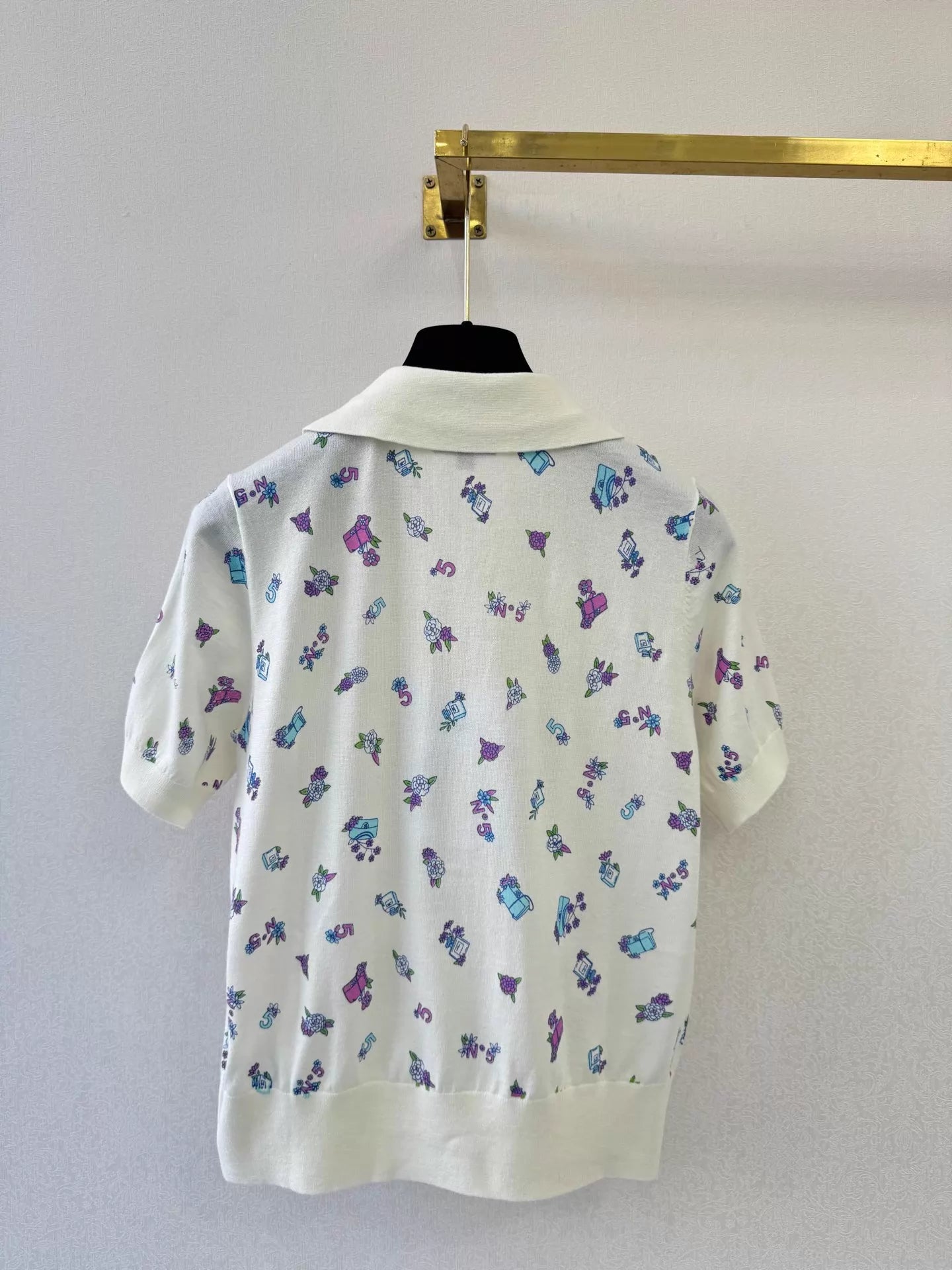 Knitted Polo Shirt