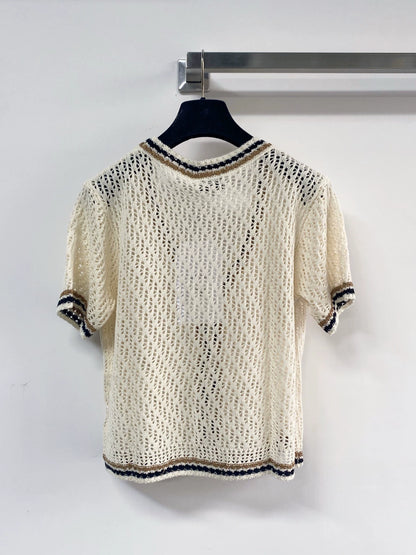 26ss V-neck short sleeve