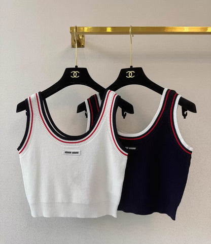 26ss Knitted Sleeveless Vest