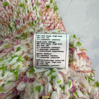 Chunky knit crochet sweater