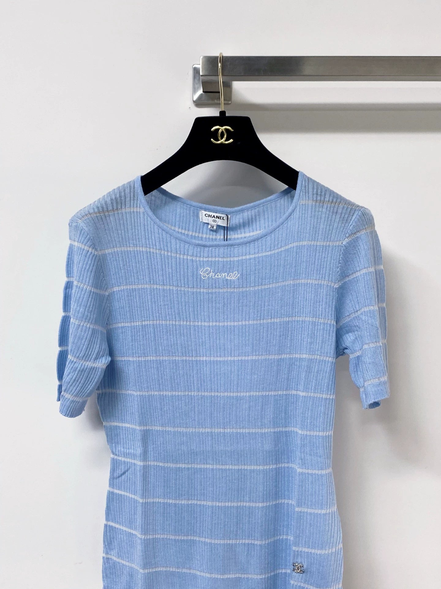 26ss T-shirt with chest logo