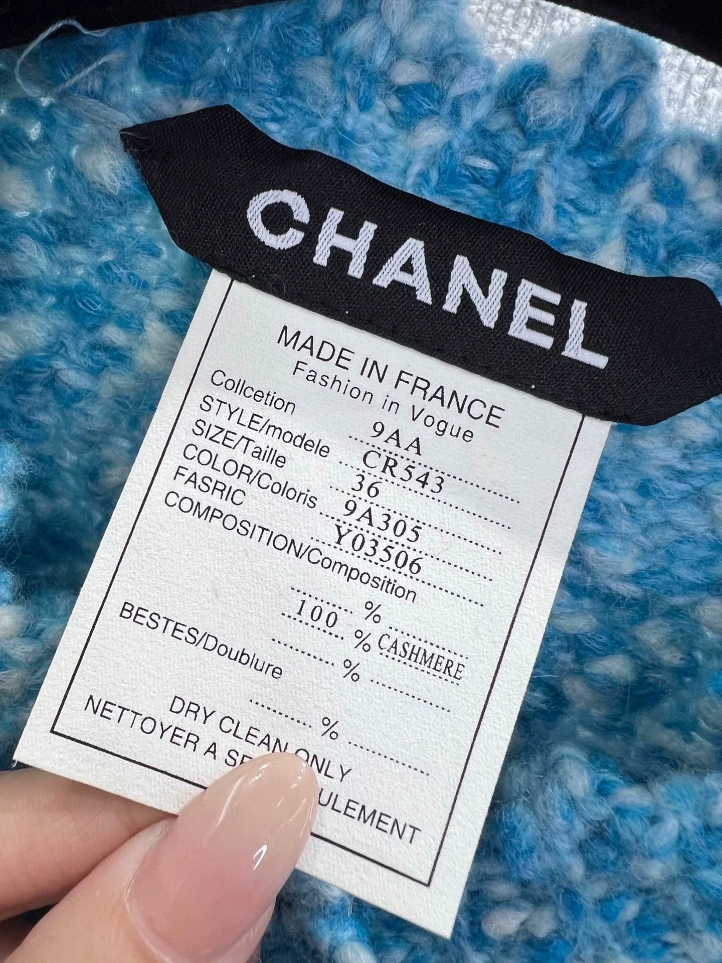 25fw Polar cashmere cardigan（Medieval Series）