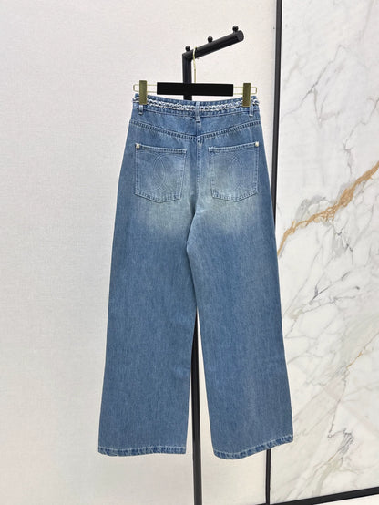 25 new nostalgic washed denim straight pants