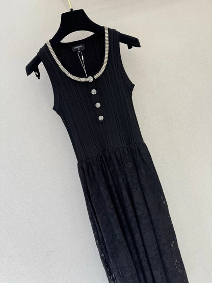 26ss Patchwork Dress