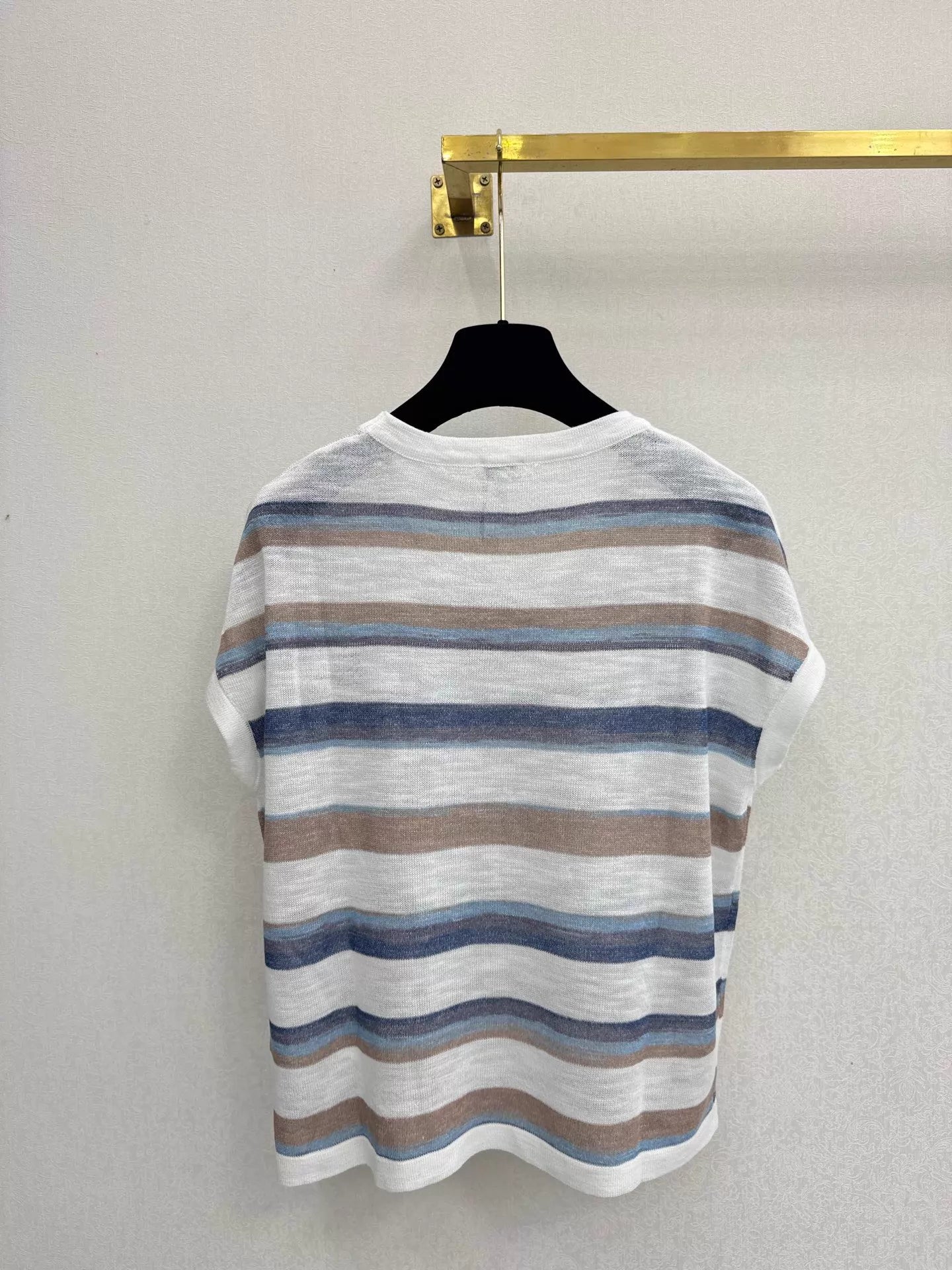 26ss Striped Knit T-shirt