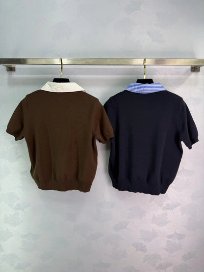 Color-blocked Polo T-shirt