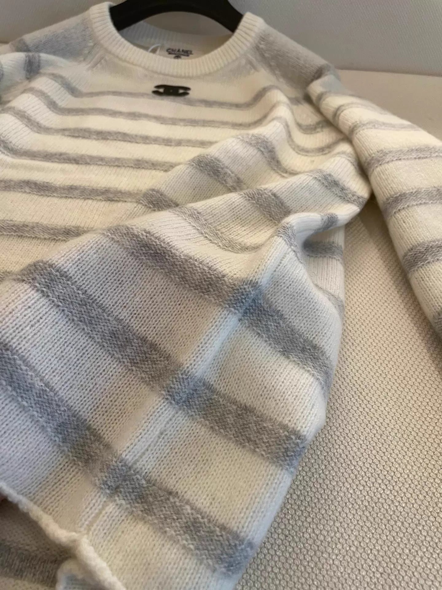 Striped Knit Sweater