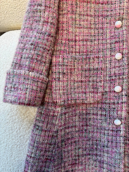 Tweed Long Coat
