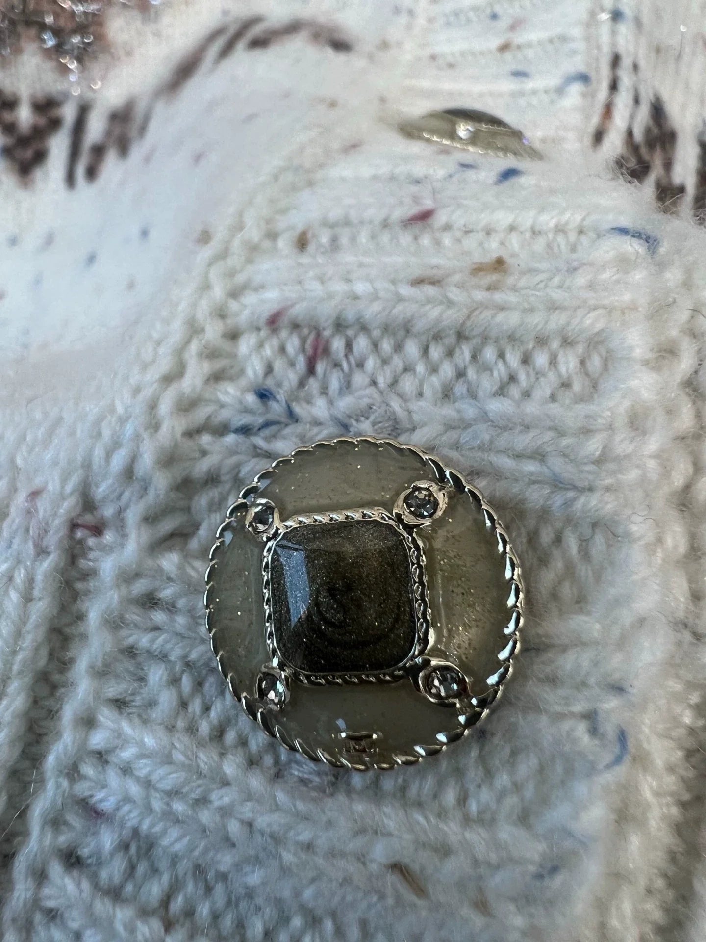 Deer knitted cardigan