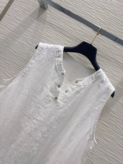 Louis Vuitton/ 26SS New Sleeveless Dress