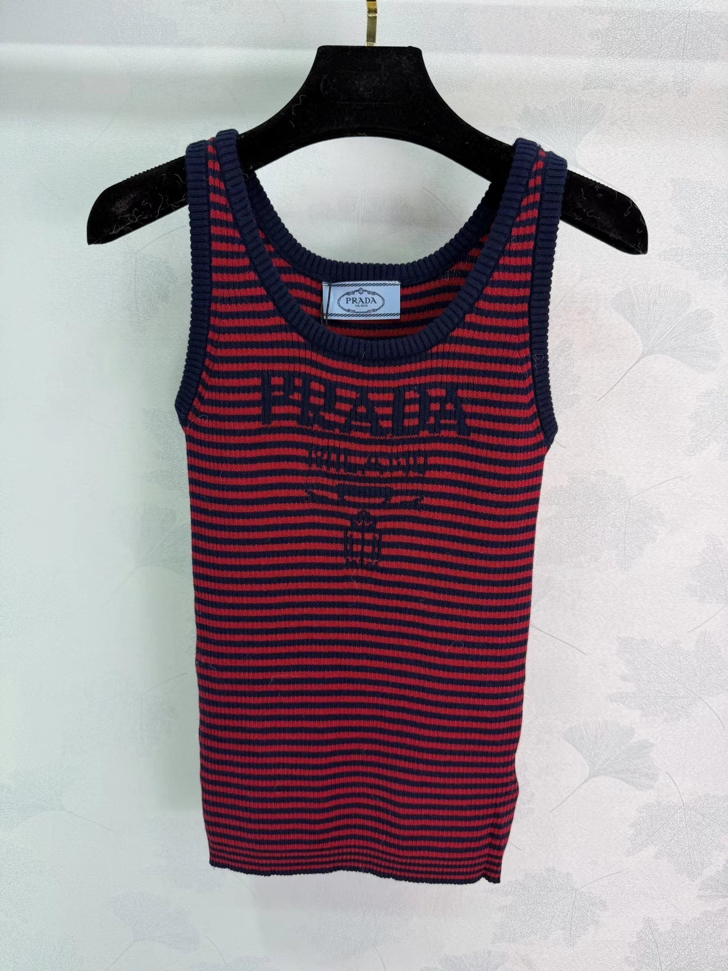 Striped Knit Vest