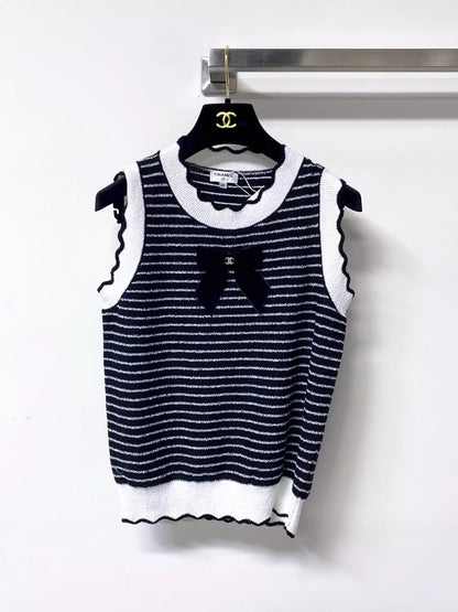 26ss Bowknot vest