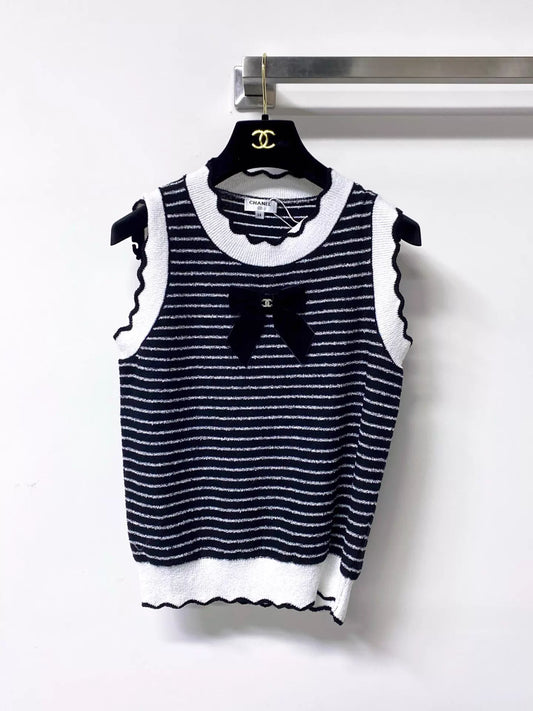 26ss Bowknot vest