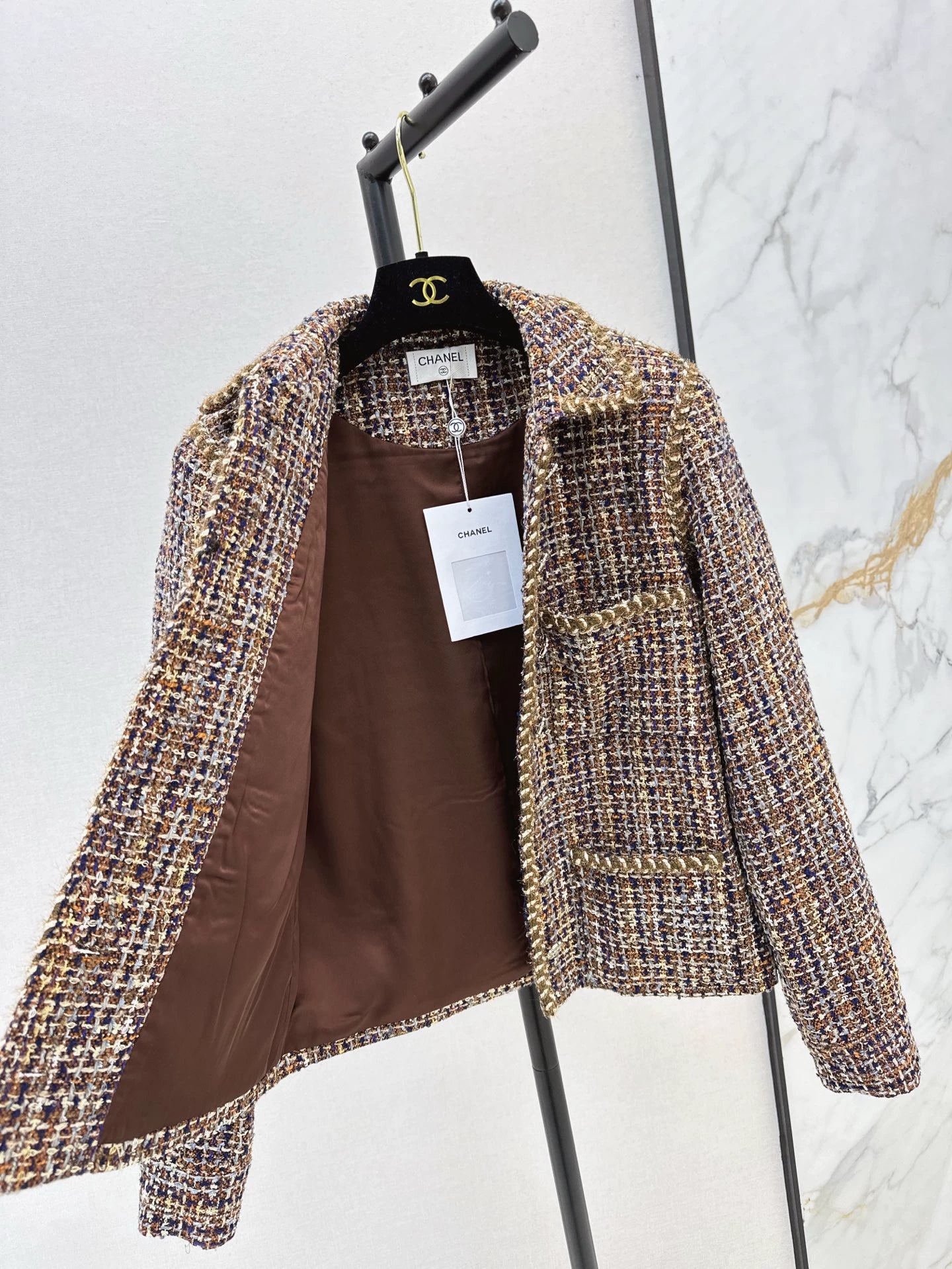 Collared Pocket Woven Coat