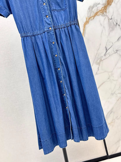 26ss denim dress