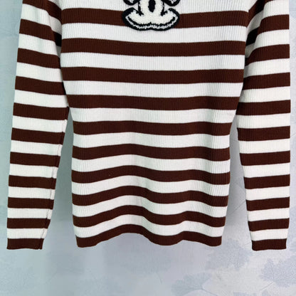 Striped Knit Sweater