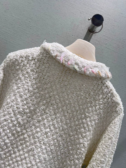 Tweed inspired short jacket
