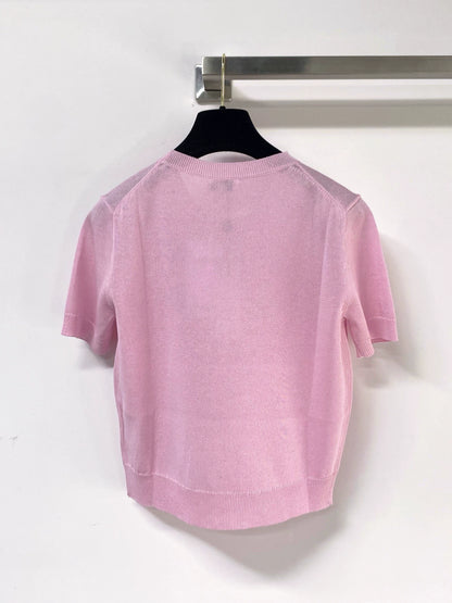 26ss T-shirt with a big logo on the chest