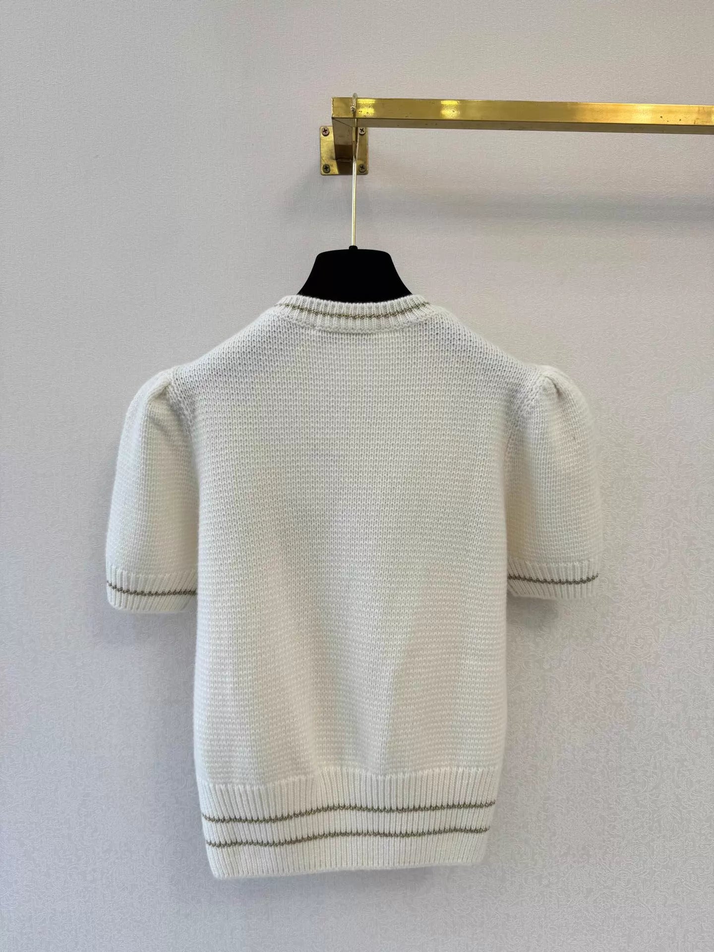 26ss Short-sleeved knit sweater