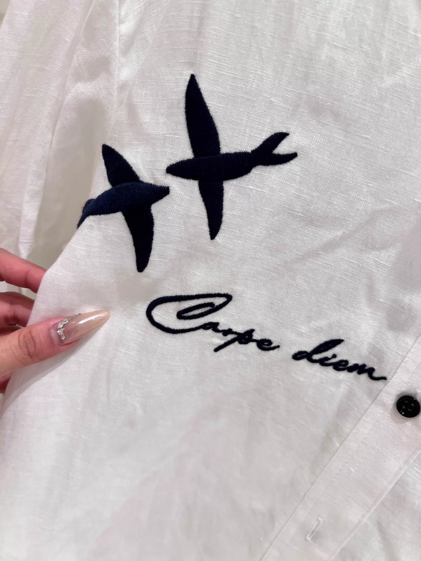26ss Embroidered Shirt