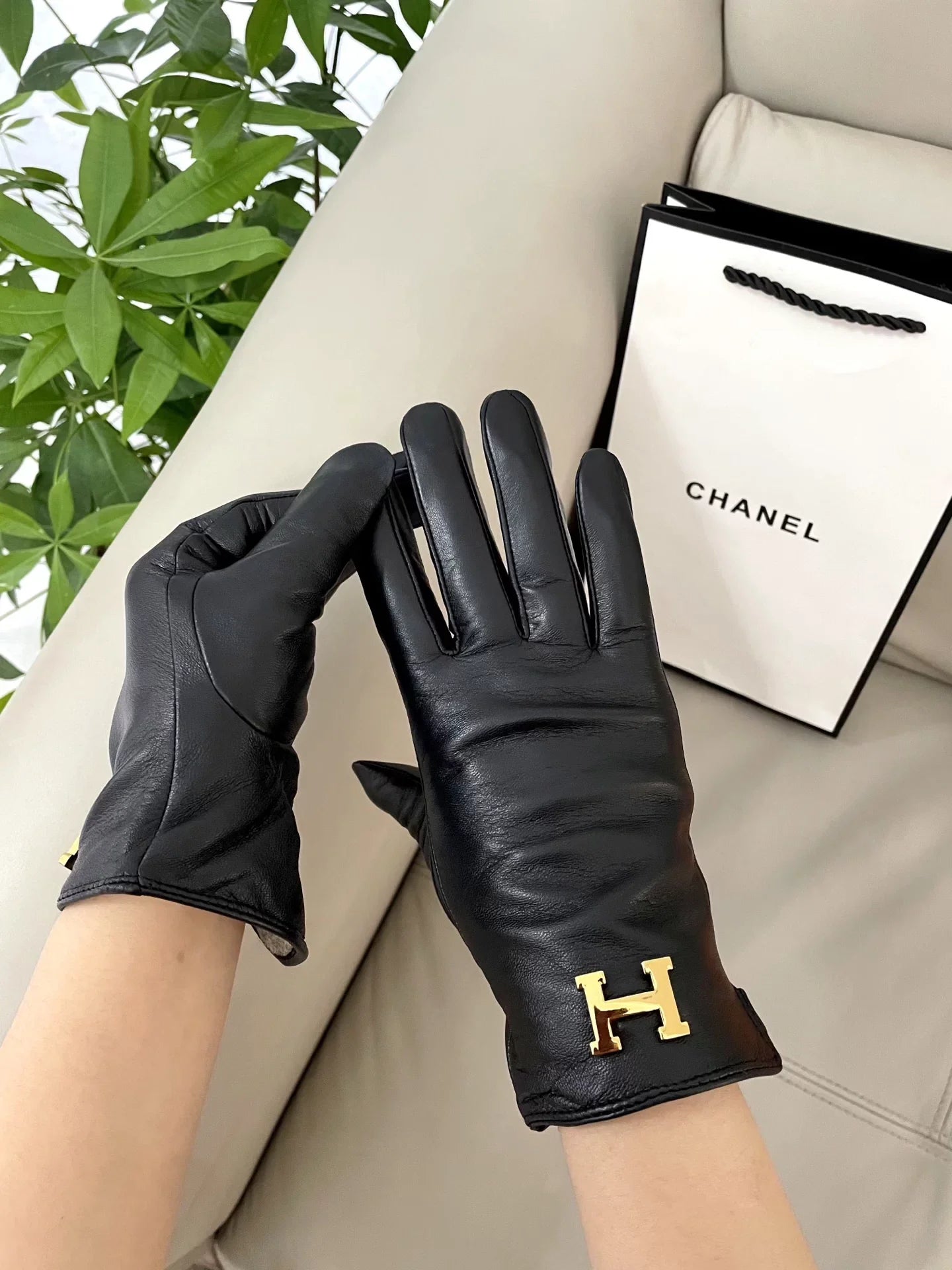 lambskin gloves