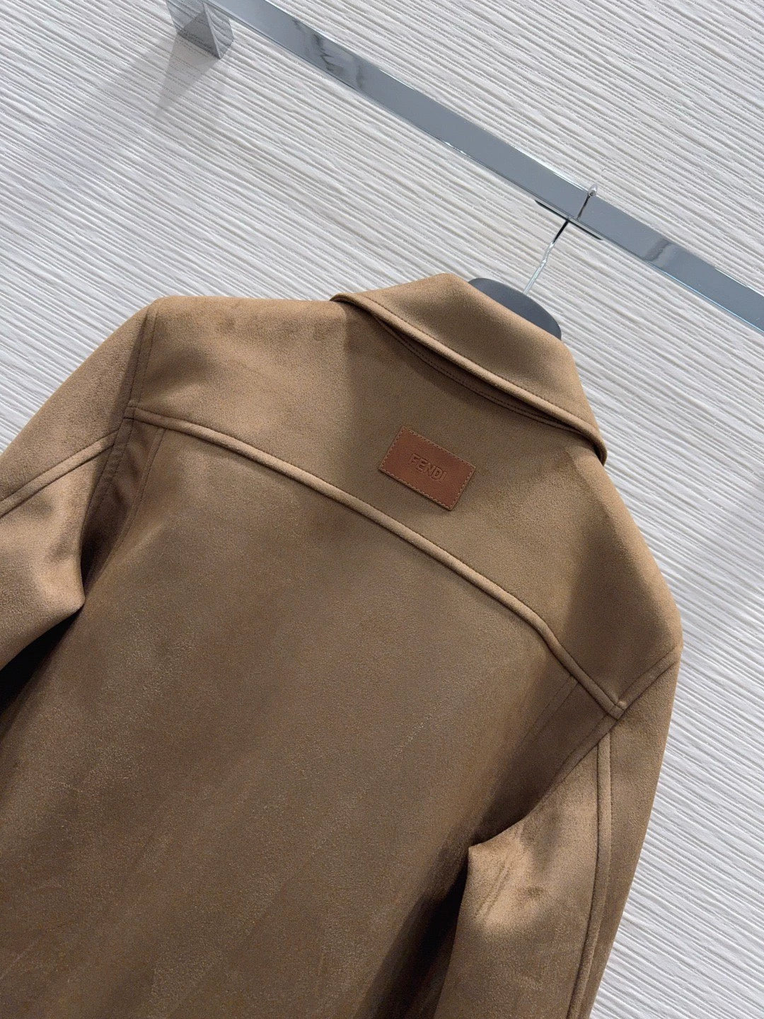 26New Faux Suede Jacket