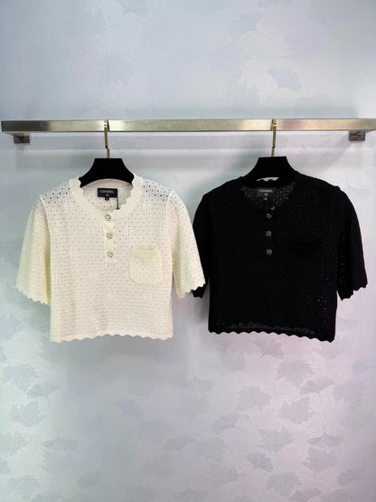 Openwork Lace T-Shirt