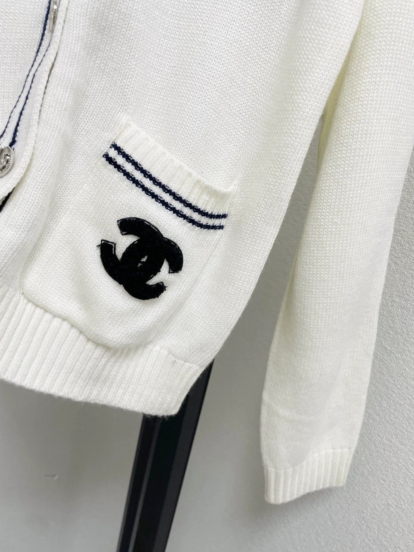 Double C Knitted Cardigan