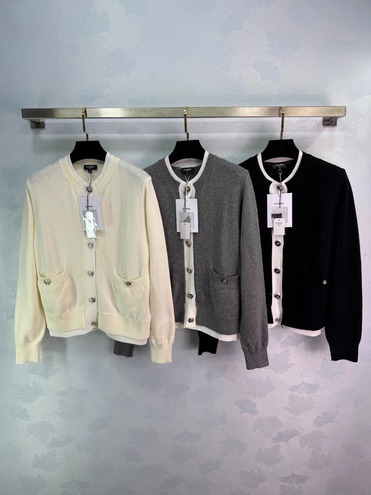 New knitted cardigan