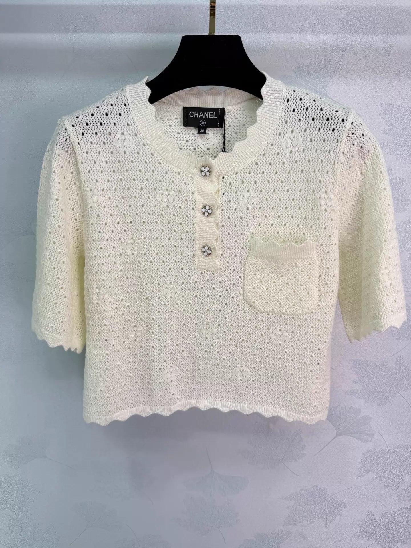 Openwork Lace T-Shirt