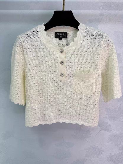Openwork Lace T-Shirt