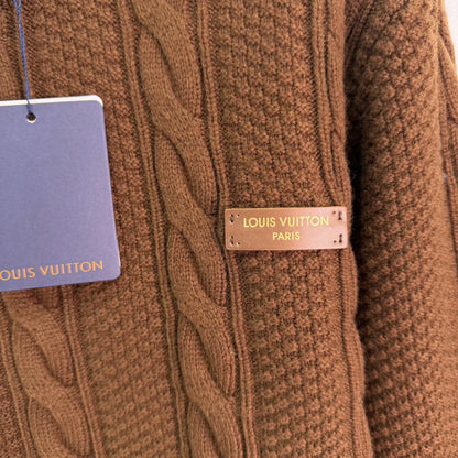 Retro Cable Knit Sweater