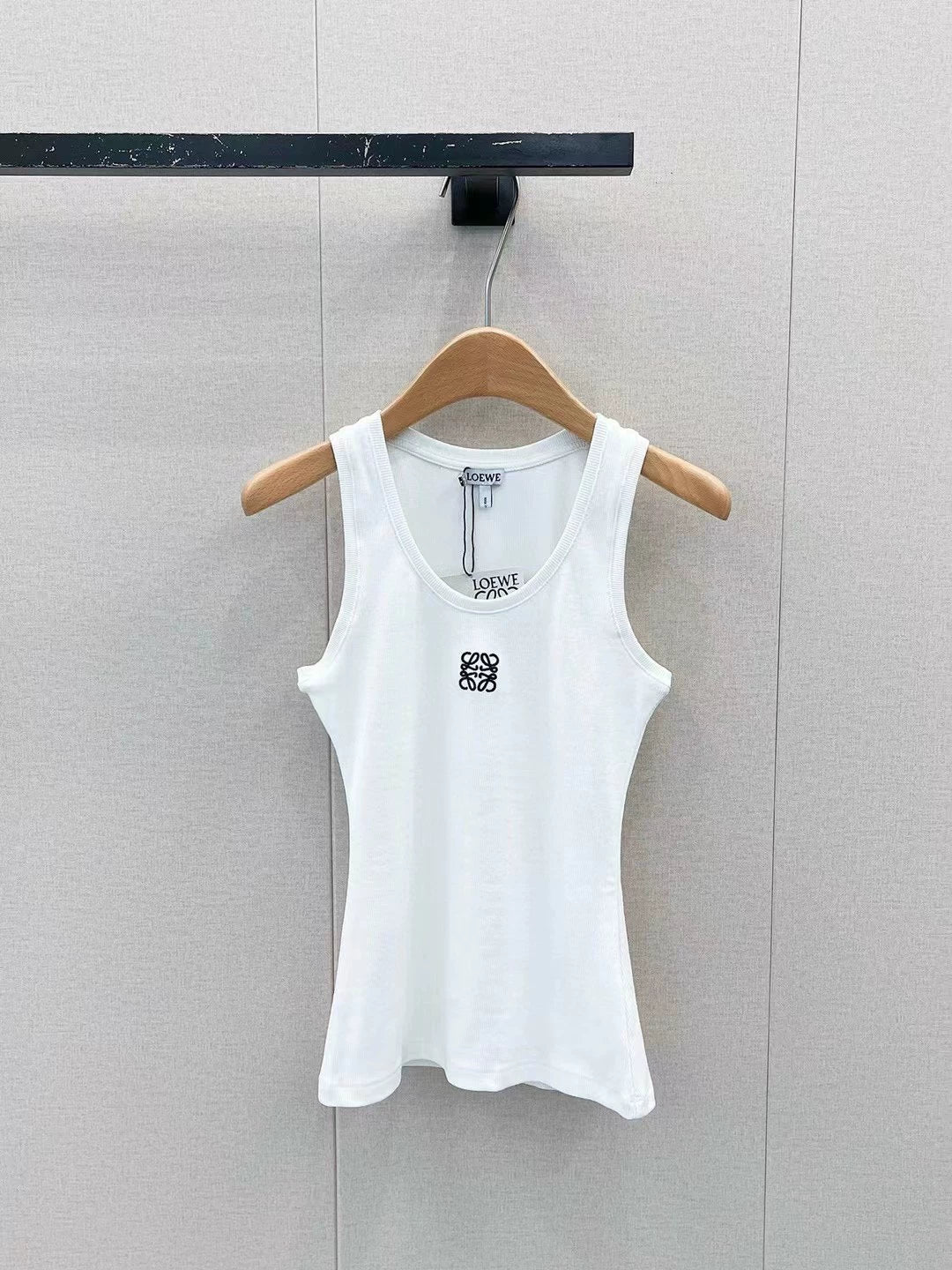Logo vest on the chest