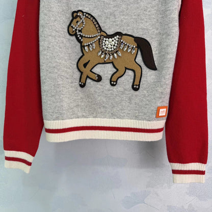 Horse Pattern Sweater