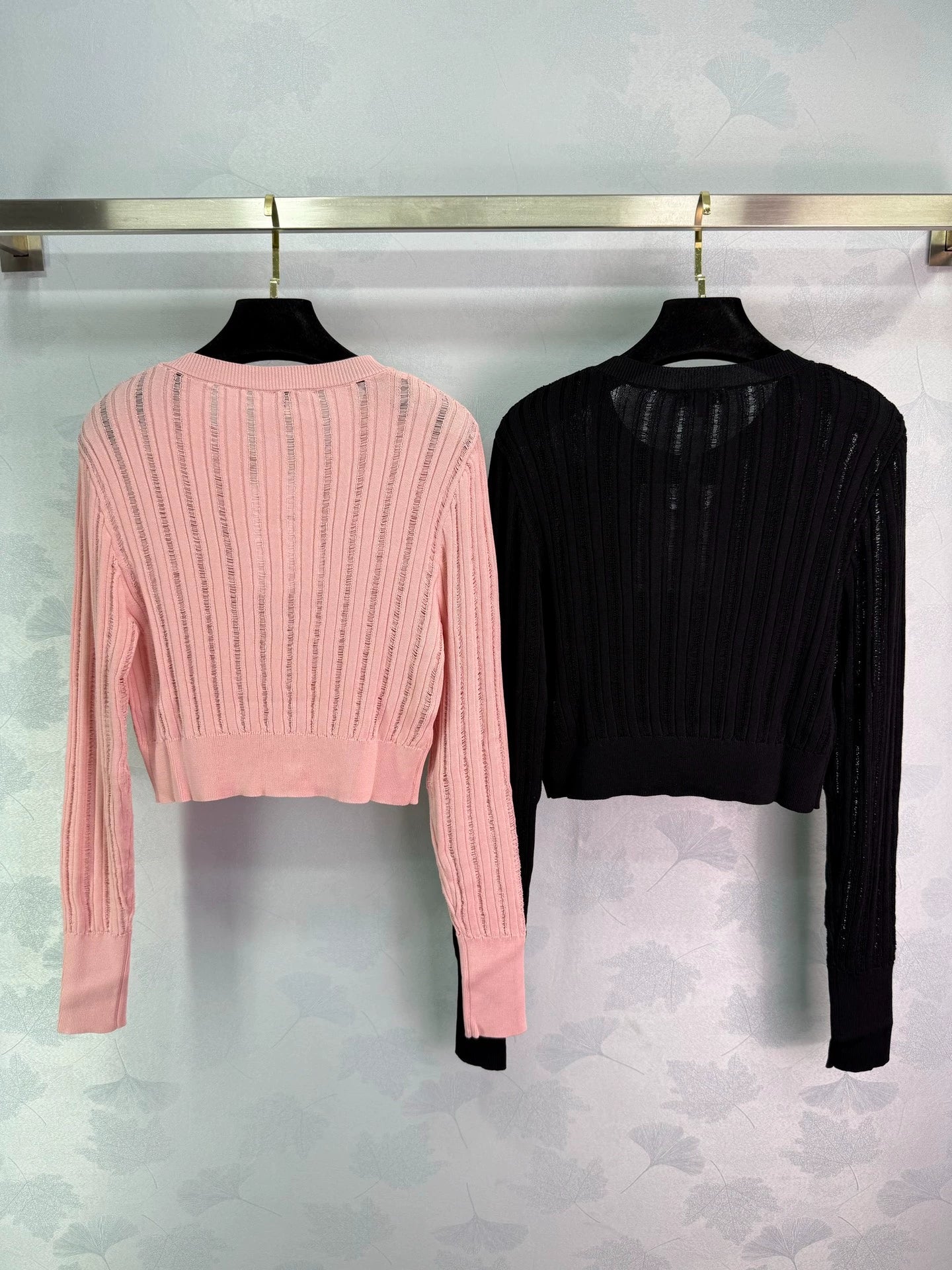 26ss Ribbed Knit Cardigan