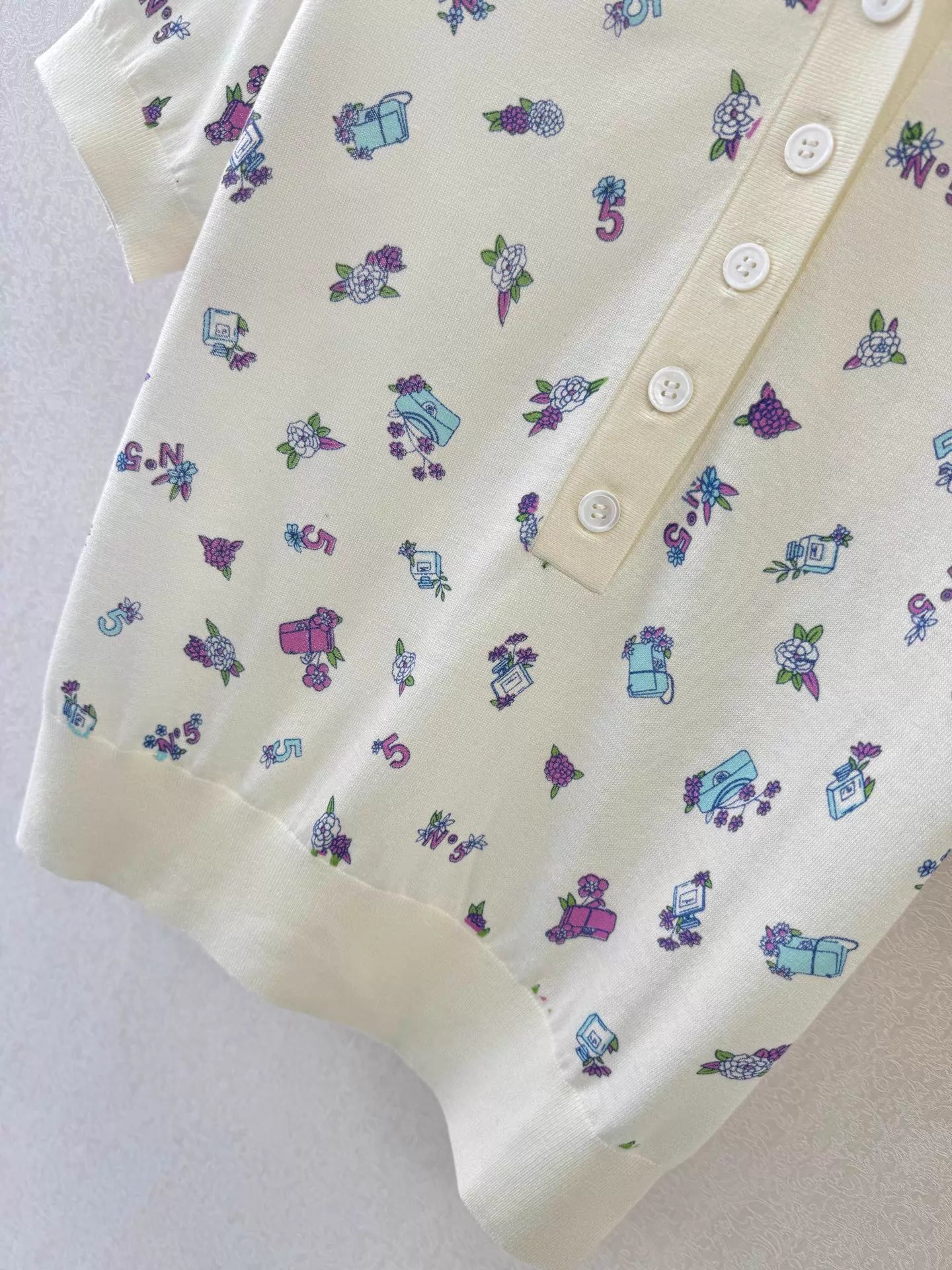 Knitted Polo Shirt