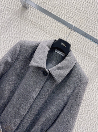 26New-Season Belted Mid-Length Trench Coat
