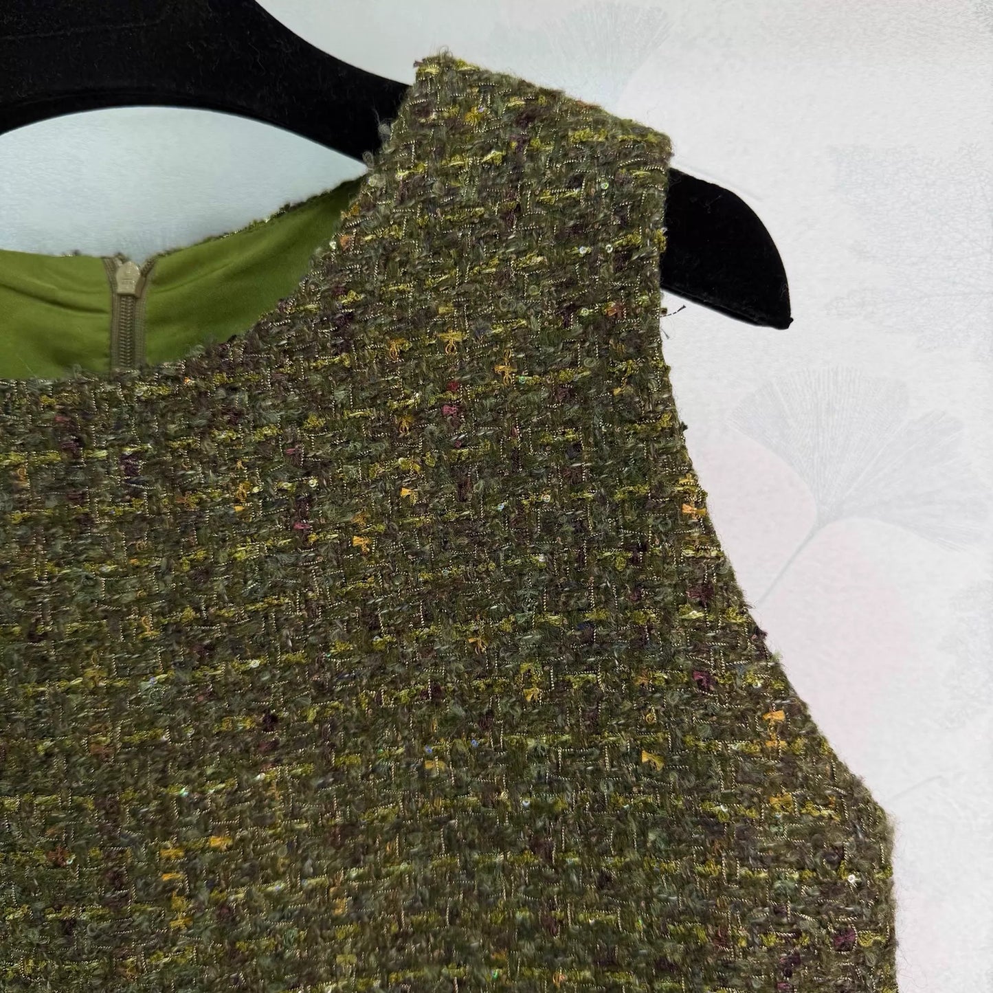 Tweed Vest Dress